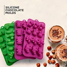 What you want to do is to take an equal amount of the two parts. Silicone Candy Molds Chocolate Molds Bpa Free Baking Molds For Chocolate Shaping Hard Or Candies Keto Fat Bombs Jello Ice Cubes Animals Dinosaur Robots Ducks Cute Shapes Molds 4 Pack