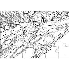 De hoofdprijs is gewonnen door maud en de tweede prijs door sarah! Marvel Legpuzzel Kleurplaat Spider Man Karton 24 Stukjes Internet Toys