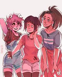 lights over the city — girls! ♡