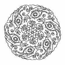 Where can we find mandalas? Flower Coloring Pages For Adults Coloring Home