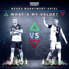 2 fall) ➤ current squad with market values ➤ transfers ➤ rumours ➤ player stats ➤ fixtures ➤ news. Haaland Oder Ronaldo Teste Dein Marktwert Wissen Im What S My Value Spiel Transfermarkt