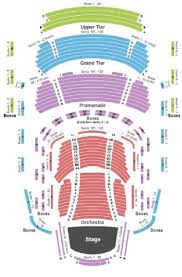 Strathmore Music Center Seating Chart Www