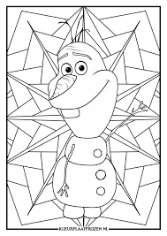 Separamos uma seleção especial com números, heróis e muito mais! Pin Op Kleurplaat Olaf