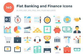 140 Flat Banking And Finance Icons Finance Icons Business Icon Icon