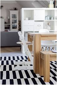 Ikea lerbjerg teppich kurzflor schwarz/weiß/grün. Ein Neuer Teppich Fur Den Esstisch Von Ikea Stockholm Teppich Unter Esstisch Haus Deko Regal Weiss
