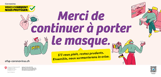 Le séchage est également important : Gestes Barrieres Et Masques Ge Ch