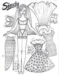 Crush rainy day boredom with free printable kawaii paper dolls & coloring pages. Free Printable Paper Doll Coloring Pages For Kids Paper Doll Coloring Pages Free Printable Paper Dolls Paper Dolls