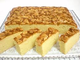 Printable Recipe Ingredients 300g Butter 120g Sugar 1 Tsp Vanilla Essence 5 Large Eggs Separated 70g Each Almond Recipes Sheet Cake Recipes Cake Varieties