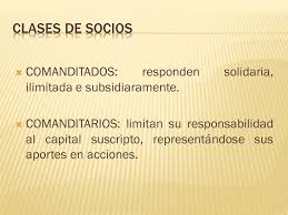 Y compañía, sociedad en comandita o abreviarse: Sociedad Comandita Por Acciones Ppt Descargar