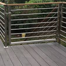 Add a wooden bar area along the railing. Top 10 Differences Between Railing Kits And Custom Railing Systems Agsstainless Com