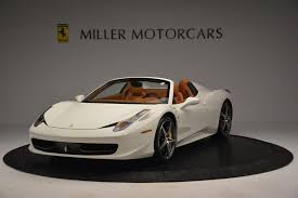 Maybe you would like to learn more about one of these? Pre Owned 2012 Ferrari 458 Spider For Sale Ferrari Of Greenwich Stock F1724a
