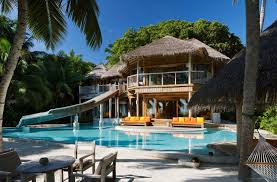 200 square metres facing the east, sunrise water villas are the pinnacle of spectacular design, built directly over the indian. 4 Maldives Resorts With Water Slide In The Villa