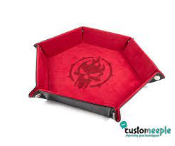 And this dice tray is simple and has a great physical feel! Custom Hexagonal Dice Tray Various Colors Customeeple