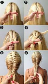 Although fishtail braids look complicated , they're actually easier than french braids. A Whole Month Of New Braided Hairstyles With These 33 Easy Braids Braided Hairstyles Easy Hair Styles Hair Tutorial
