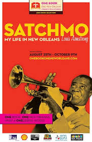 One Book One New Orleans Poster Louisiana Culture New Orleans Louis Armstrong