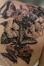 Maybe you would like to learn more about one of these? 55 Beautiful Butterfly And Flower Shoulder Tattoos