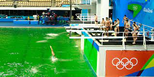 Get the olympics sports stories that matter. Here S Why The Olympic Pool In Rio Turned Green