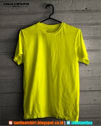 Kaos Polos Tantina Kuning Kaos Kuning Kaos Polo