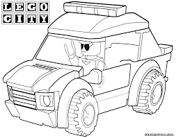 Lego fire truck coloring page. Lego City Colouring Sheets High Quality Coloring Pages Coloring Home