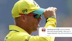 Happy Republic Day 2024: David Warner Shares Pic Of Tricolour To Wish India  On R-Day