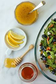 Blueberry Arugula Salad With Honey Lemon Dressing Recipe With Images Arugula Salad Salad Side Dishes Arugula