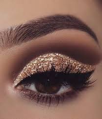 Wedding Makeup 2019 Wedding Makeup Weddingmakeup Diy Eye Makeup Sparkling Magic Gold Glitter Page Prom Eye Makeup Gold Glitter Eyeshadow Glitter Eye Makeup