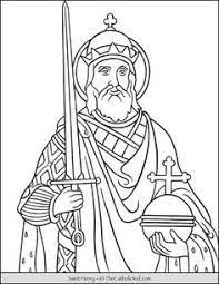 Watch your children fall in love with the saints as they make and play with these fun characters. Catholic Saints Coloring Pages