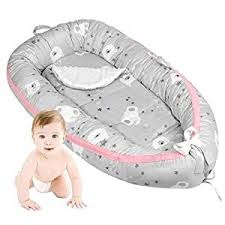 Detachable Baby Nest With Mattress Portable Travel Toddler Bed Newborn Lounger For 0 2 Year Infant Bear Without Pillow Crib Bedding Sets And Baby Bedding In 2020 Newborn Lounger Baby Pillows Baby Nest Bed