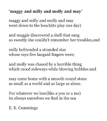 Top 5 Poems For Children 3 E E Cummings Milly And Molly Ee Cummings Kids Poems