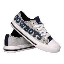 Dallas Cowboys Nfl Womens Glitter Low Top Canvas Shoes Preorder Ships In October Dallas Cowboys Shoes Dallas Cowboys Women Dallas Cowboys Pro Shop
