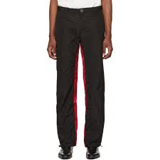 Womens jogger dance sport cargo pants leggings trousers ladies casual sweatpants. Wales Bonner Black And Red Nylon Cargo Pants Wales Bonner