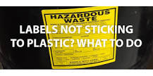 Labels Not Sticking To Plastic? Best Labels For Industrial Uses