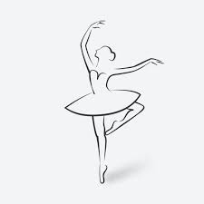 Ballerina Icon Sketchy Google Zoeken Art Drawings Sketches Simple Art Drawings Outline Art