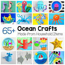 The best under the sea sensory play ideas as well as sensory recipes and finally ocean learning activities. Ocean Crafts For Kids Made From Common Materials Around The House Buggy And Buddy