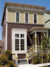 All orders are custom made and most ship worldwide within 24 hours. Brown And Beige Row House With Small Porch Hgtv