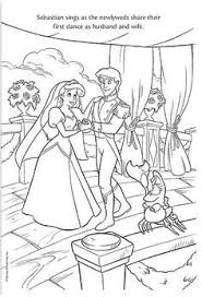 Ariel coloring pages will give you unforgettable moments that you will spend with a girl with red hair. Princess Ariel And Prince Eric Coloring Pages Mermaid Coloring Pages Disney Coloring Pages Disney Colouring