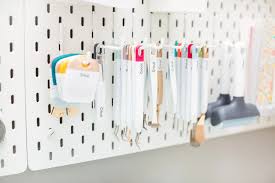 The craft room software will work with both pc, and mac computers. Craft Room Organization Ideas Craft Room Reveal Pegboard Craft Room Craft Room Organization Skadis Pegboard
