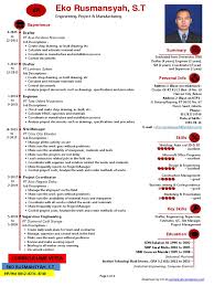5 contoh cv riwayat hidup yang disukai hrd notepam. Contoh Cv Daftar Riwayat Hidup Economic Sectors Economics