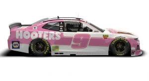 9 hooters chevy camaro zl1 1le, chase elliott, came out on top as the champion during the nascar cup series at phoenix raceway on. Chase Elliott Reveals Hooters Paint Scheme For Dover Nascar Com