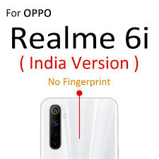Black For Realme 6i India 9D Film de ...