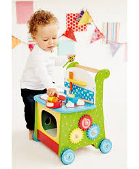 Elc Wooden Activity Kitchen Babycity Pull Along Toys Push Toys Early Learning Centre