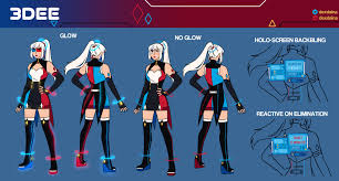 The cloud striker skin and elevation back bling feature the classic blue, black and white color scheme, and the back bling even has the famous playstation button symbols. Skin Concept Inspired By A Pair Of 3d Glasses 3dee A Glow And No Glow Edit Style And A Back Bling Reactive To Eliminations I Hope Y All Like Her D Fortnitebr