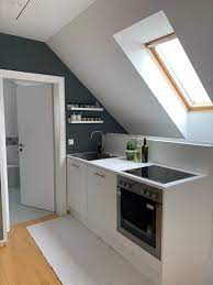 moderne kleine kuche kuche dachschrage kuche dachschrage ideen kleine kuchen ideen