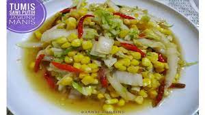 Oleh dapur b'wish , ini resep yang baru sy posting di akun cp pemenang arisan nya saja, dan baru kali ini di share setelah . Tumis Sawi Putih Jagung Manis Kuah Saus Tiram Youtube