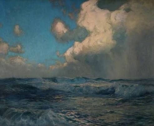 The White Squall, 1903 - Albert Julius Olsson - WikiArt.org