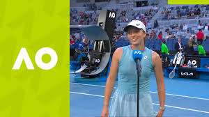 Iga świątek (@iga.swiatek) added a video to their instagram account: Iga Swiatek I Have Nothing To Lose 2r On Court Interview Australian Open 2021 Youtube