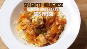 Spaghetti bolognese sememangnya antara menu biasa didapati bagi masakan spaghetti di malaysia selain spaghetti yang menggunakan sos carbonara dan spaghetti aglio olio. Resepi Kuah Spaghetti Bolognese Tanpa Prego