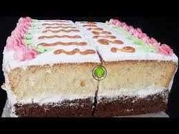 مطبخ البيت العراقي kitchen iraqi house الكيكة الاسفنجية المضبوطة وبكل سهولة قطع الكيك desserts cake food