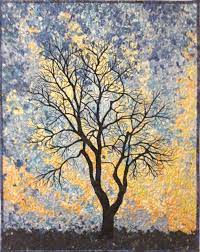 lenore s art world winter sky shredded quilt finished peinture murale patchworks coloriage wilthundd