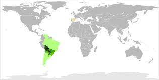 Los guaraníes son una tribu milenaria de indígenas que habitan principalmente en paraguay, aunque también se concentran en el sur de brasil, norte de argentina y uruguay. Bahasa Guarani Wikipedia Bahasa Indonesia Ensiklopedia Bebas